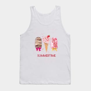 Summertime ice creams Tank Top